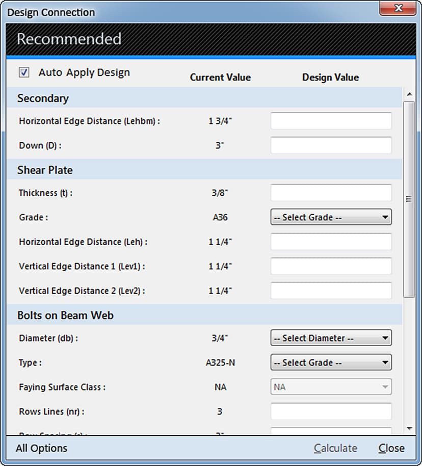 Design Form Recommendation